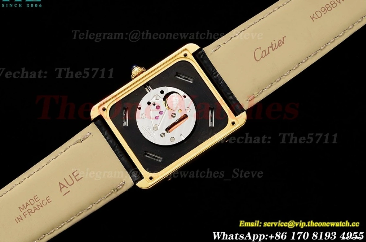 White LE YG 27.4mm AF Quartz Dia Dial Tank Solo 0203